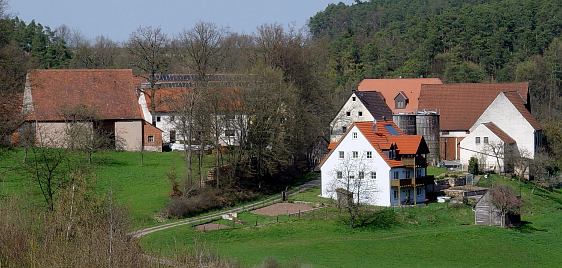 Blick auf Erlachskirchen